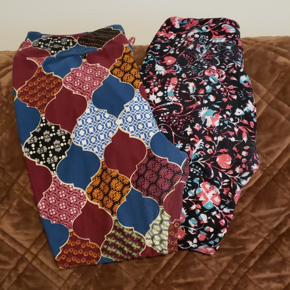 LulaRoe Leggings - 2 Pair